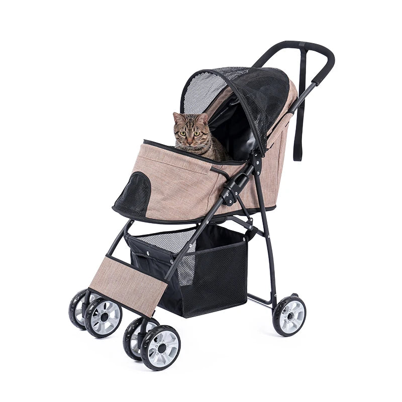 Stable Pet Dog Carrier Stroller