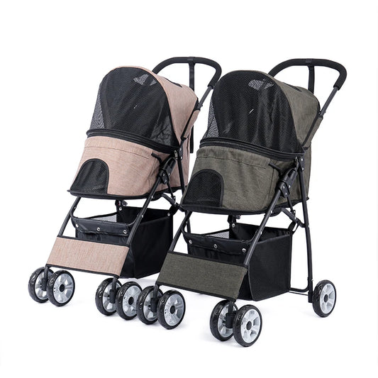 Stable Pet Dog Carrier Stroller