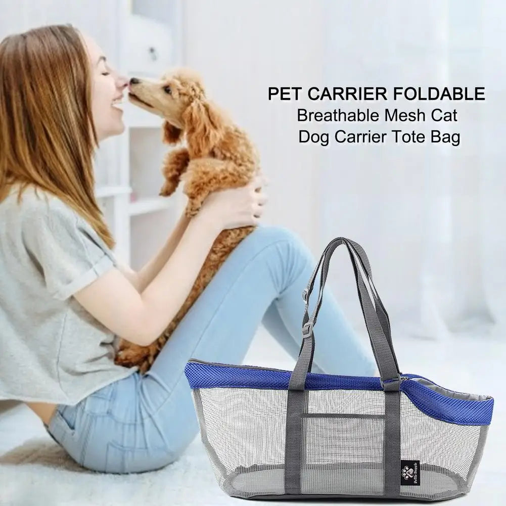 Mesh Breathable Carrier Bag for Small Dogs or cats