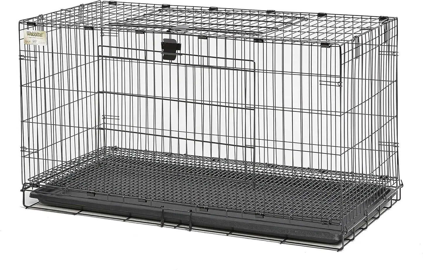 Folding Rabbit Cage ,Pan 37"L x 19"W x 20"H