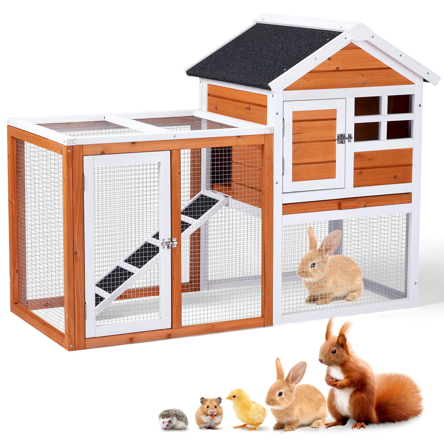 Wooden Rabbit Hutch ,Outdoor