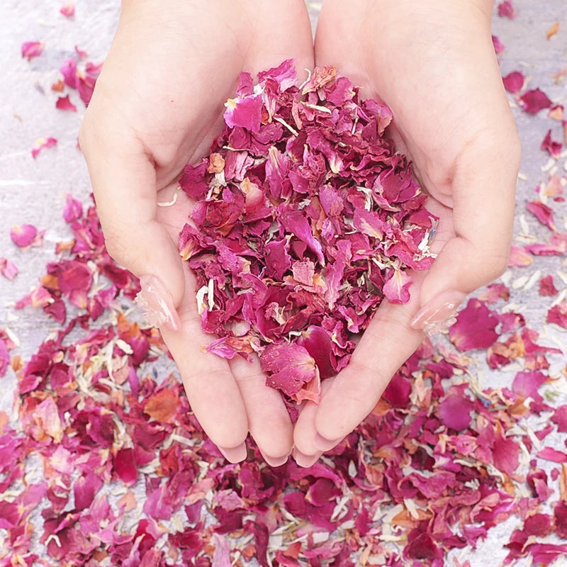 Natural Wedding Confetti Dried Flower Rose Petals