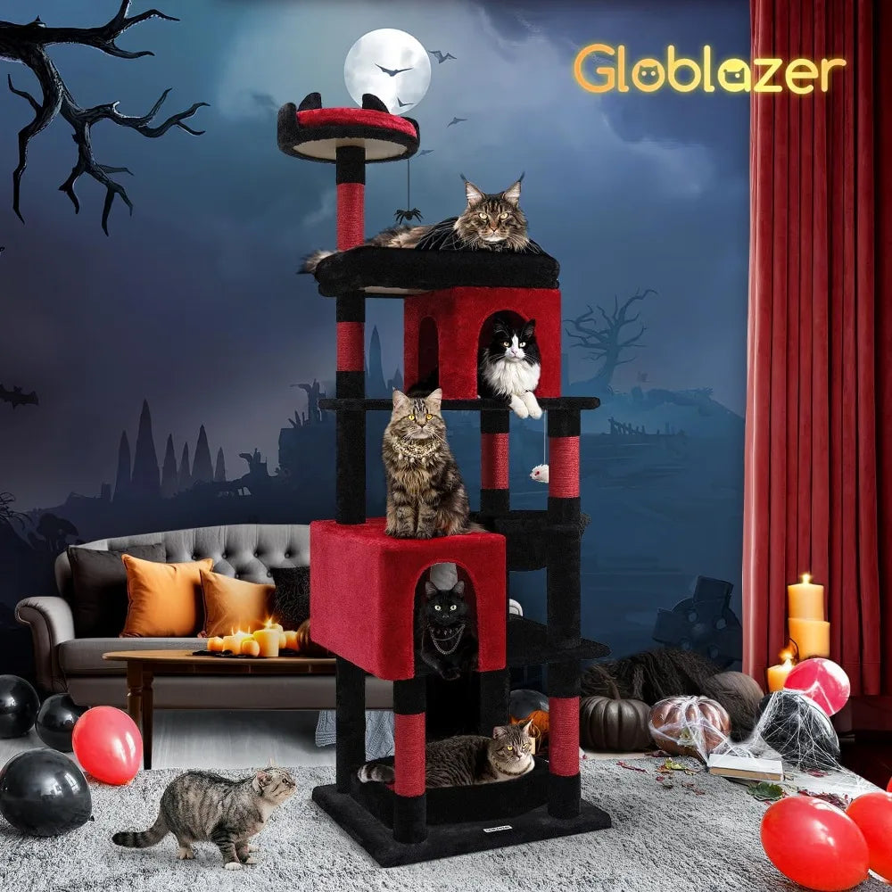 Heavy Duty Gothic Cat Tree for Large Cats