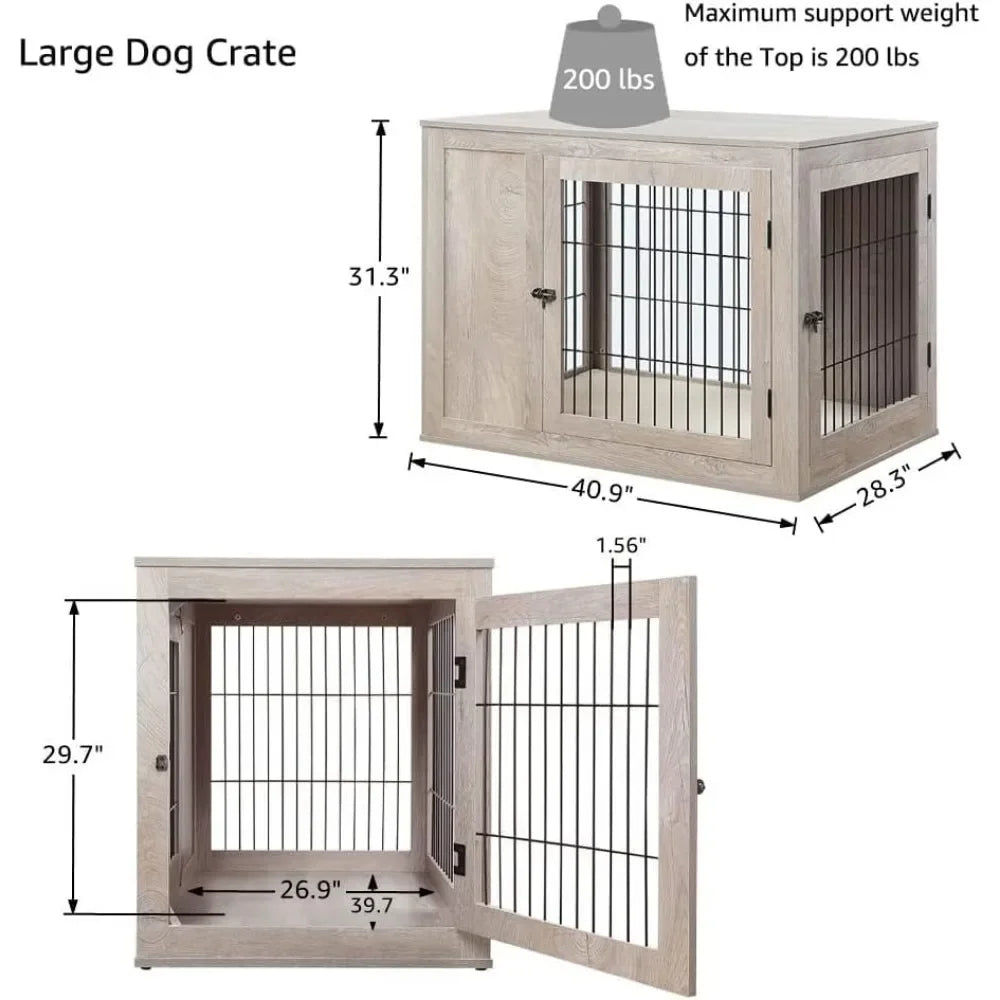 Furniture Style Dog Crate for Medium or large dogs