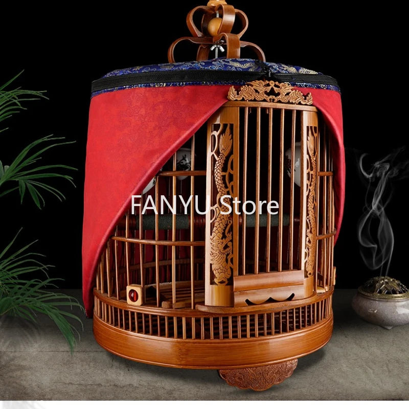 Wooden Luxury Bird Cages Budgie Breeding Outdoors Carrier Bird Cage