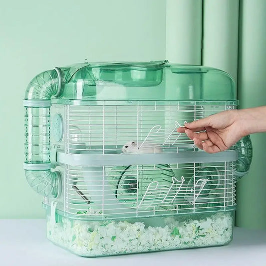 Hamster Cage Acrylic Transparent Pet Breeding Box