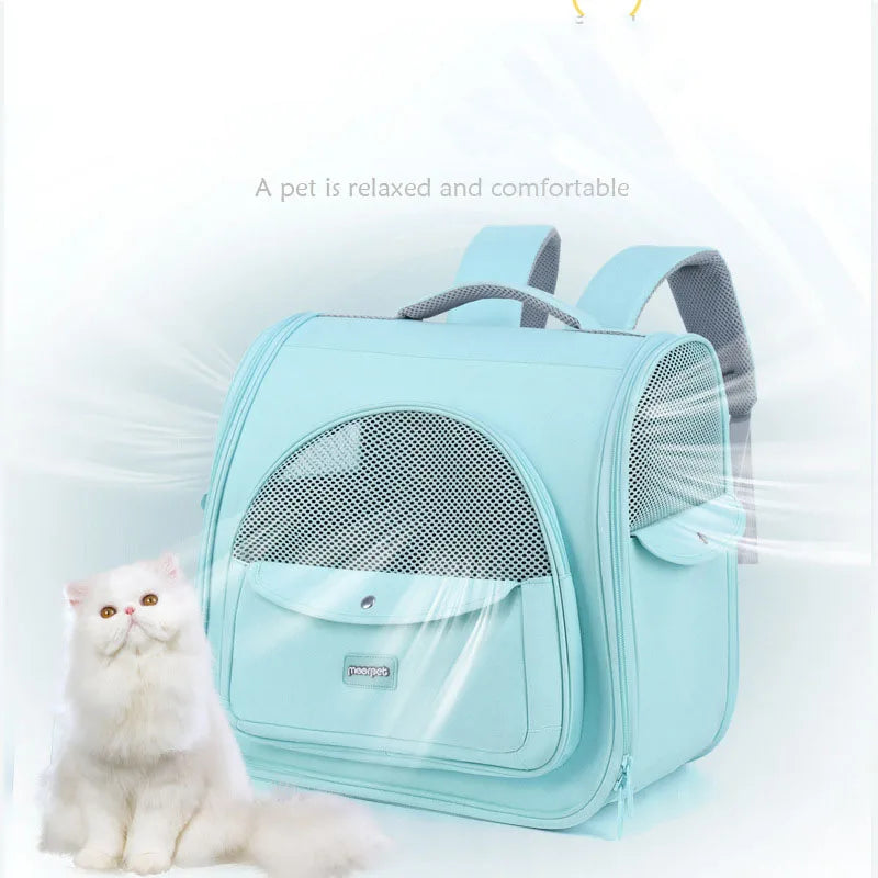 Pet Cat Backpack Portable Outdoor Carrier