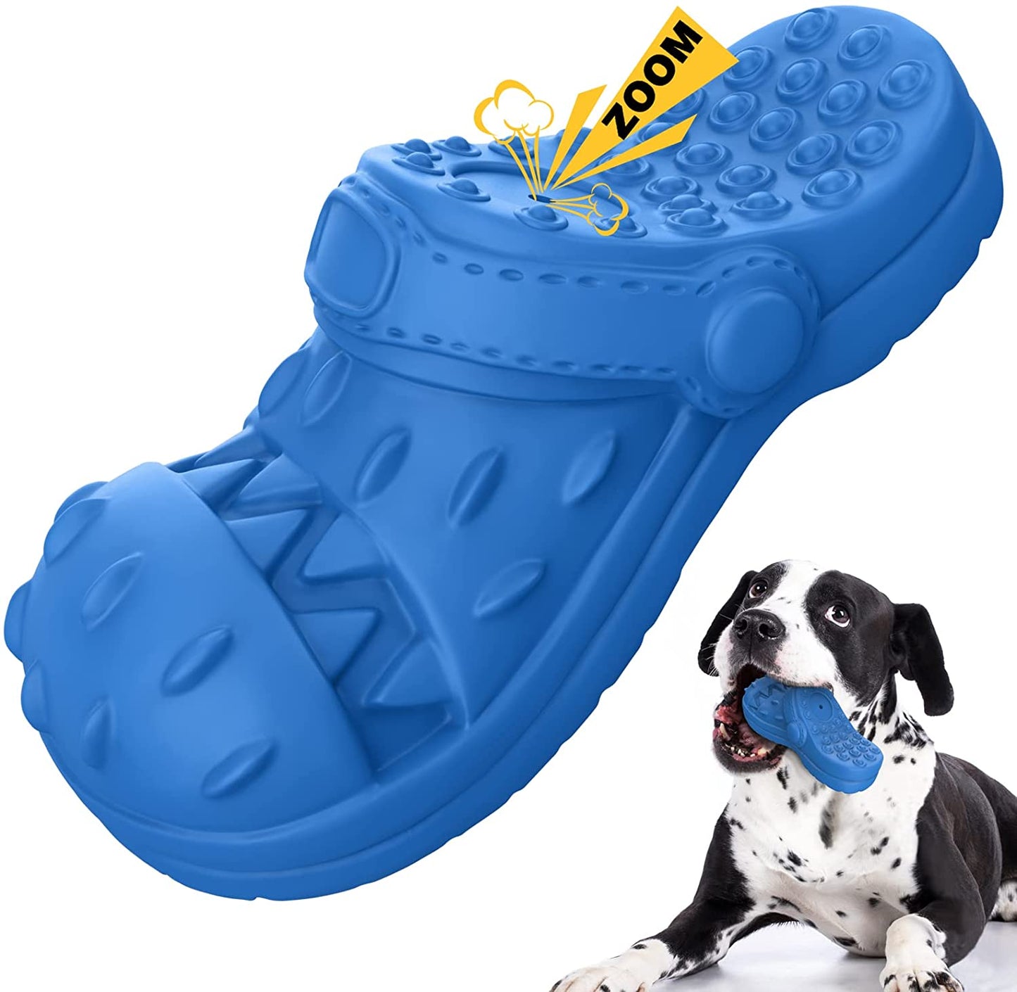 Aggressive Chewers Natural Rubber Dog Toy for Medium Large Breed - skipjackltd