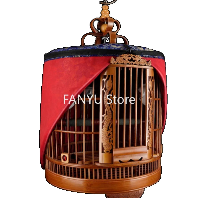 Wooden Luxury Bird Cages Budgie Breeding Outdoors Carrier Bird Cage