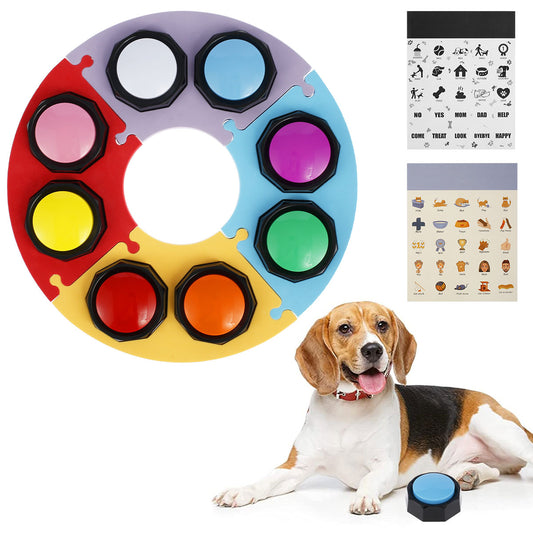 Voice Recording Button Pet Toys Dog Buttons for Communication Training - skipjackltd