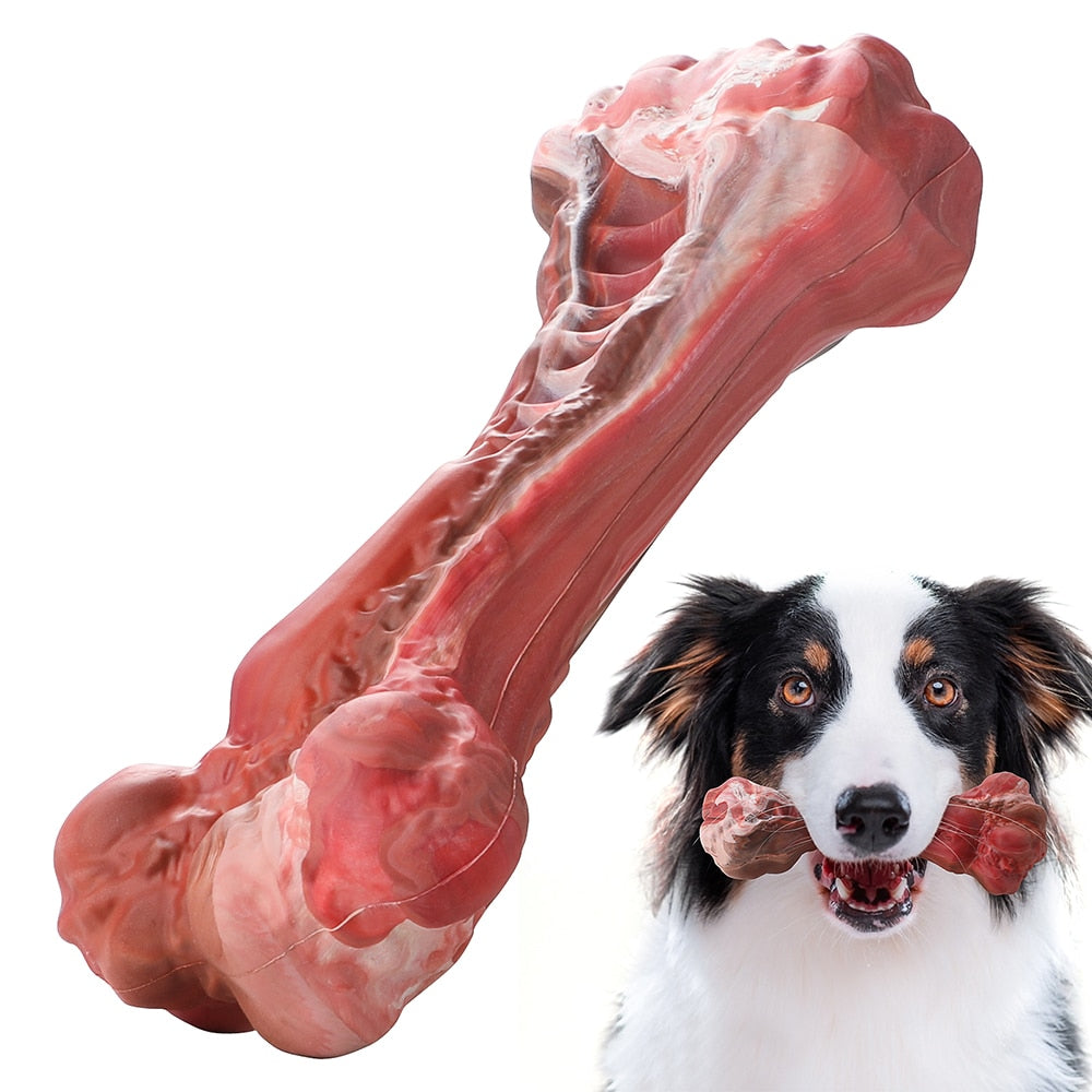 Aggressive Chewers Large Dogs Bone-Shaped Indestructible Toy