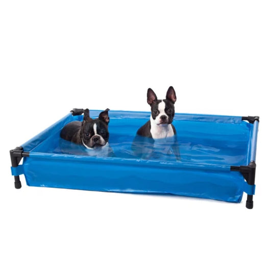 Pet Pool Large Blue 30" X 42" X 7" - skipjackltd